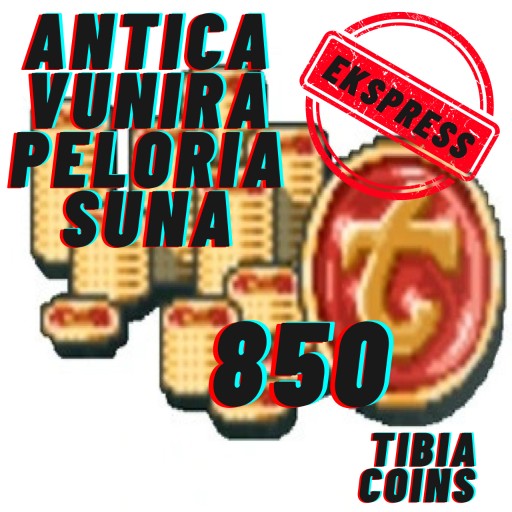 Zdjęcie oferty: 850 TIBIA COINS 850 TC ANTICA VUNIRA PELORIA SUNA