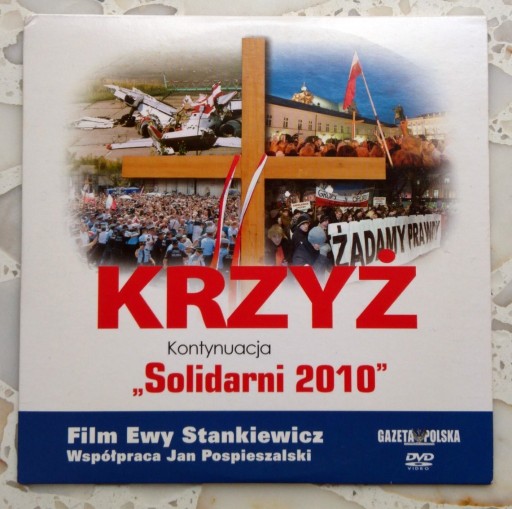 Zdjęcie oferty: FILM DVD KRZYŻ "Solidarni 2010" kontynuacja