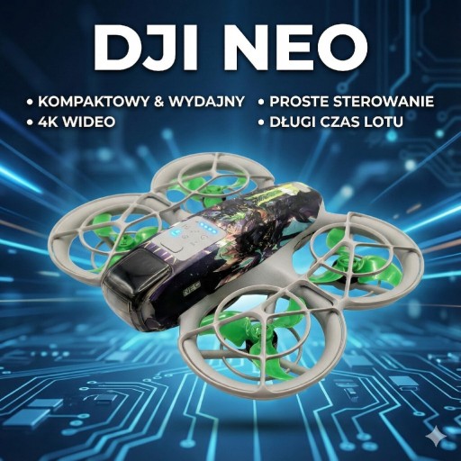 Zdjęcie oferty: DJI NEO Na prezent  - full zestaw - JAK NOWY - unikatowy + gratis filtry ND