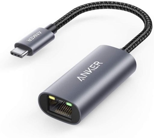 Zdjęcie oferty: ADAPTER USB-C LAN ETHERNET ANKER GIGABIT 1000 Mbps