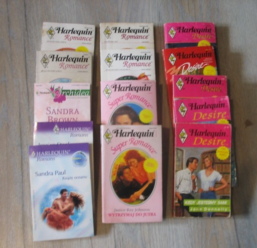 Zdjęcie oferty: 14 x Harlequin romans 