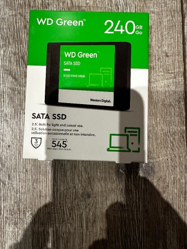 Zdjęcie oferty: Dysk SSD WD Green 240GB 2,5'' WDS240G2G