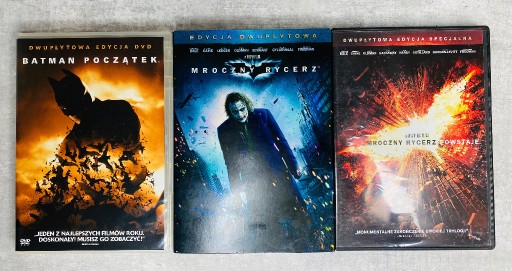 Zdjęcie oferty: BATMAN TRYLOGIA Christopher Nolan 6DVD