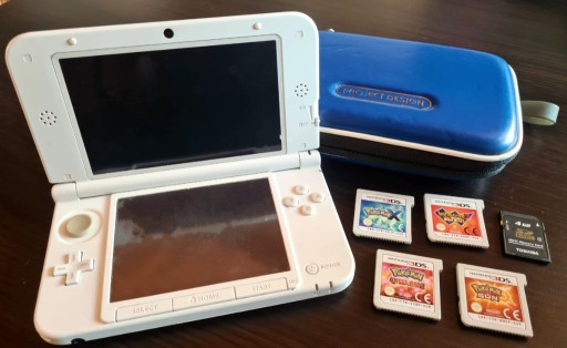 Zdjęcie oferty: Konsola Nintendo 3DS XI biała+Gry+akcesoria