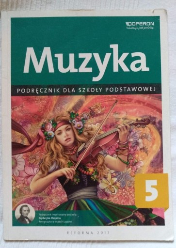 Zdjęcie oferty: Muzyka klasa 5 podręcznik OPERON