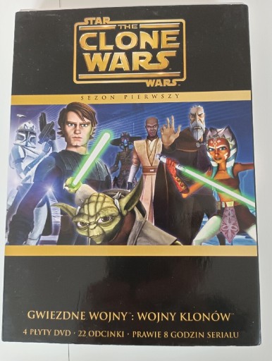 Zdjęcie oferty: Clone Wars 4x DVD