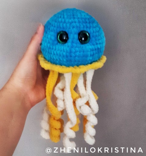 Zdjęcie oferty: Pluszowa zabawka Meduza HandMade