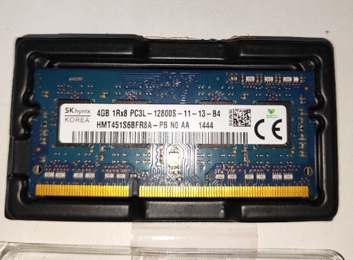 Zdjęcie oferty: Pamięć RAM 4GB DDR3 1Rx8 1600MHz