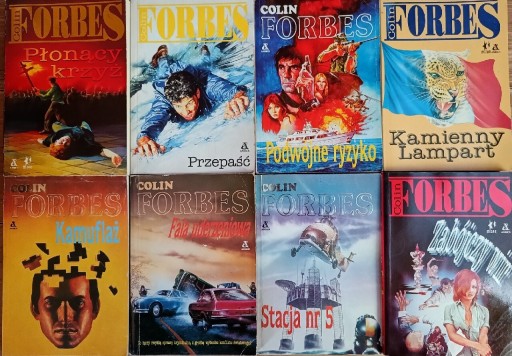 Zdjęcie oferty: Colin Forbes x 16