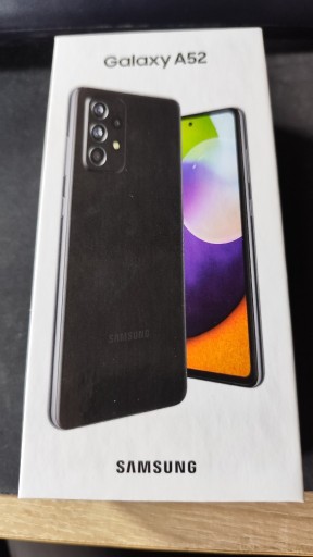 Zdjęcie oferty: Samsung Galaxy A52S, czarny