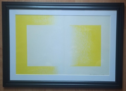 Zdjęcie oferty: Richard Anuszkiewicz - Żółty odwrócony - 1970r.
