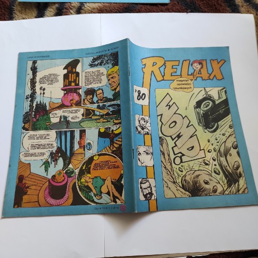 Zdjęcie oferty: Relax zeszyt 29 1980 wydanie 1 bdb stan komiks prl