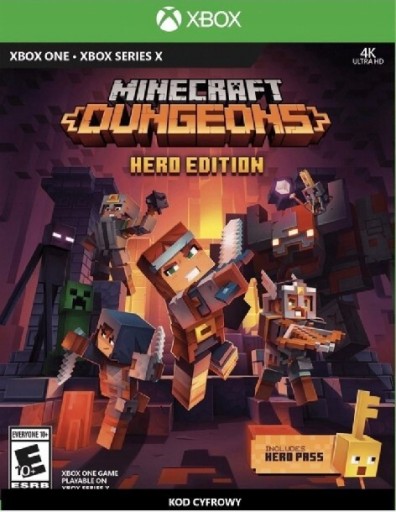 Zdjęcie oferty: Minecraft Dungeons HERO EDITION + kod hero pass