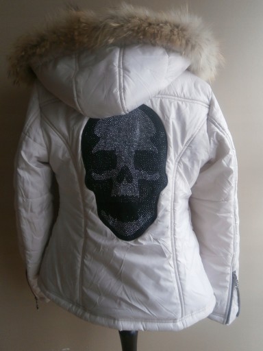 Zdjęcie oferty: ZIMOWA KURTKA Z KAPTUREM ## PHILIPP PLEIN  ## 38 M