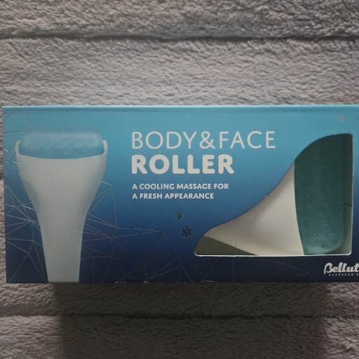 Zdjęcie oferty: Roller masażer do twarzy i ciała żelowy chłodzący