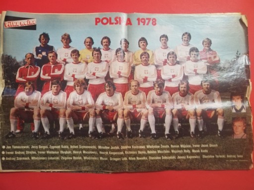 Zdjęcie oferty: Piłka nożna Kadra 1978 Deyna , Mundial '78