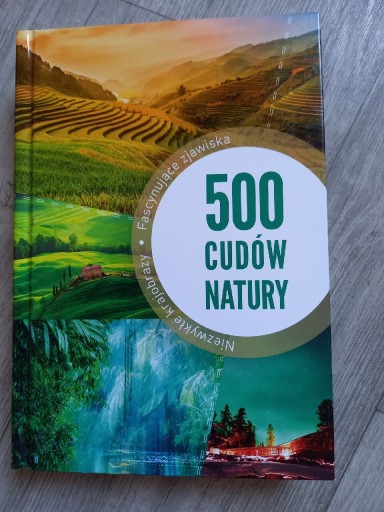 Zdjęcie oferty: 500 Cudów natury album przyrodniczy nowy