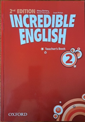 Zdjęcie oferty: incredible english 2 Teacher's Book