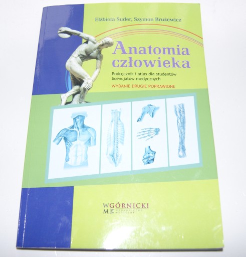 Zdjęcie oferty: Anatomia człowieka Podręcznik i atlas dla studentó