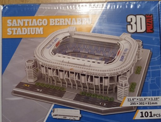 Zdjęcie oferty: Puzzle 3D Stadion Realu Madryt 
