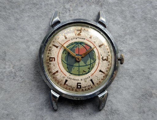 Zdjęcie oferty: Sputnik radziecki zegarek vintage