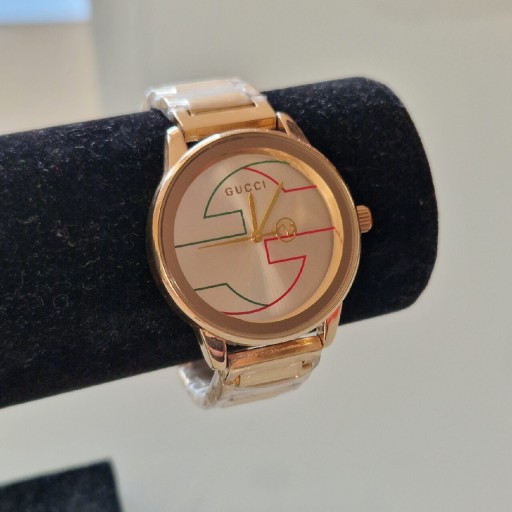 Zdjęcie oferty: Złoty zegarek na bransolecie NOWY 
