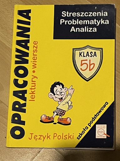 Zdjęcie oferty: Streszczenia lektur i wierzy kl5 sp