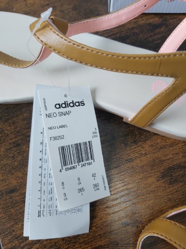 Zdjęcie oferty: Sandały japonki damskie ADIDAS R.42 NOWE OUTLET 