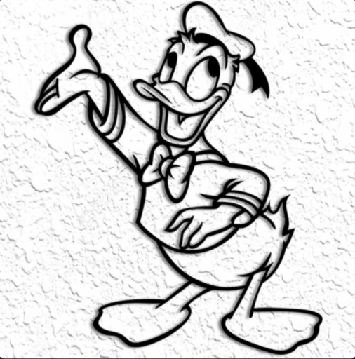 Zdjęcie oferty: Dekoracja na ścianę Disney kaczor donald