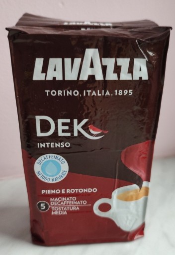 Zdjęcie oferty: Kawa mielona LAVAZZA Dek Intenso 250 g