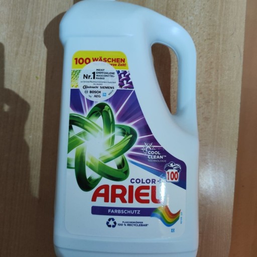 Ariel Color płyn do prania 100 niemiecki Szczecin Kup teraz na