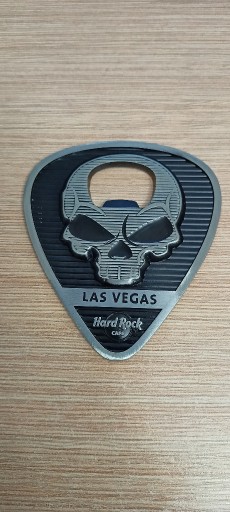 Zdjęcie oferty: Magnes Hard Rock Cafe czaszka otwieracz Las Vegas