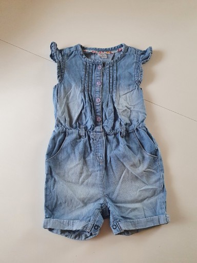 Zdjęcie oferty: Kombinezon miękki Jeans F&F roz. 80/86