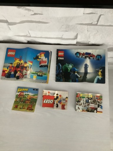 Zdjęcie oferty: Katalogi Lego lata 80 