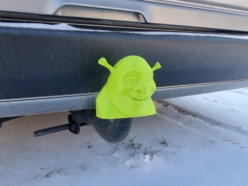 Zdjęcie oferty: Nakładka Na Hak Holowniczy Osłona Shrek zielony