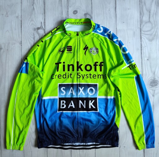 Zdjęcie oferty: Koszulka rowerowa SAXO BANK  r. XXL