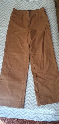 Zdjęcie oferty: Spodnie szerokie damskie H&M brązowe 