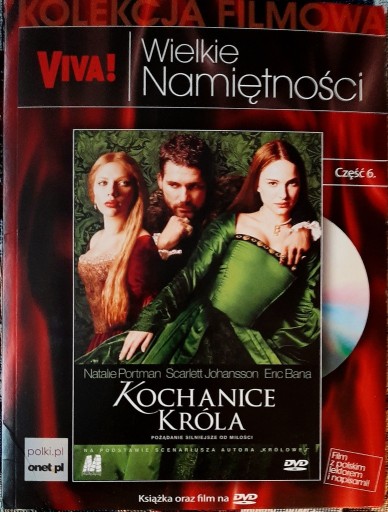 Zdjęcie oferty: Kochanice króla,  dvd. 