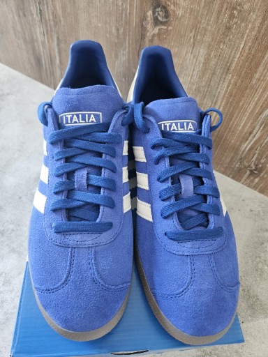 Zdjęcie oferty: Buty adidas Gazelle Originals Italia niebieskie