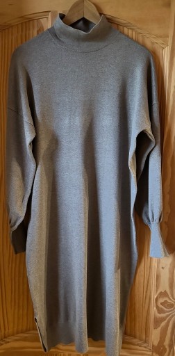 Zdjęcie oferty: LINDEX  piękna niepowtarzalna sukienka /M/L/ popielaty brąz