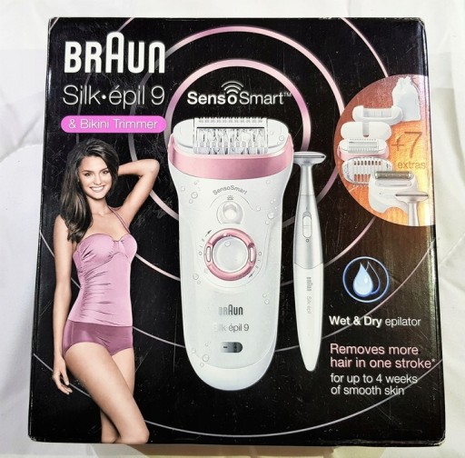 Zdjęcie oferty: Braun depilator Silk-épil 9 SensoSmart 