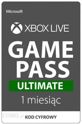 Zdjęcie oferty: Xbox Game Pass Ultimate 1 miesiąc (KLUCZ)