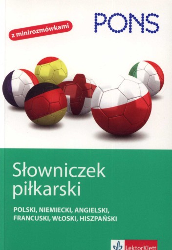 Zdjęcie oferty: PONS Słowniczek Piłkarski z minirozmówkami