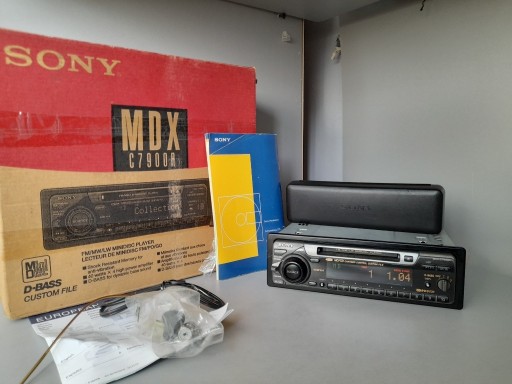 Zdjęcie oferty: Radio SONY MDX C7900R mini disc - unikat ! pudełko