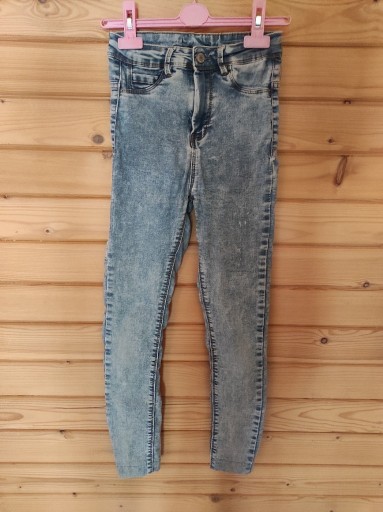 Zdjęcie oferty: HOUSE denim spodnie jeansowe skinny rurki 36 S