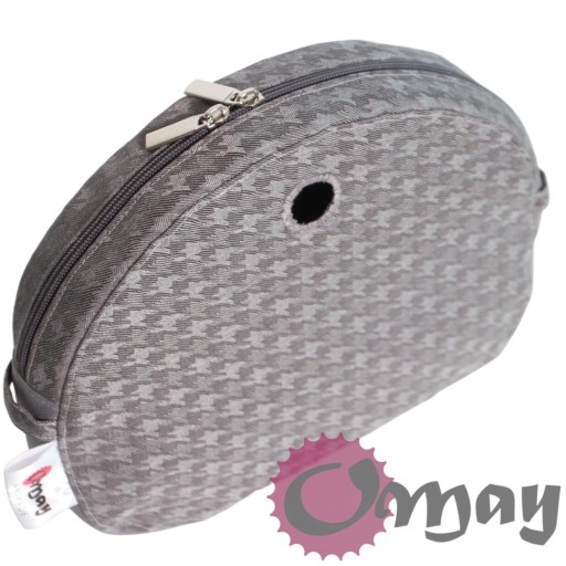 Zdjęcie oferty: Szary organizer OBAG MOON LIGHT pepitka OMAY 