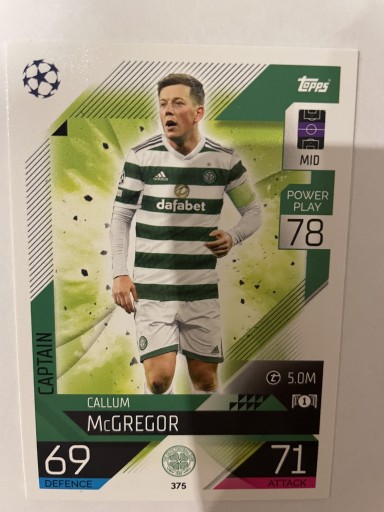 Zdjęcie oferty: Topps Match Attax 2022/23 McGregor 375