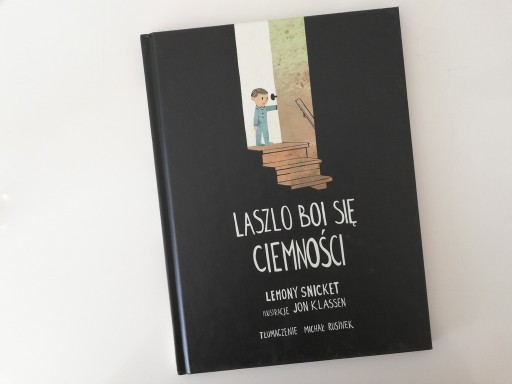 Zdjęcie oferty: Laszlo boi się ciemności - Lemony Snicket