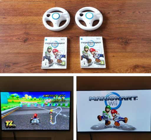 Zdjęcie oferty: MARIO KART.NINTENDO WII/WIIU +KIEROWNICA