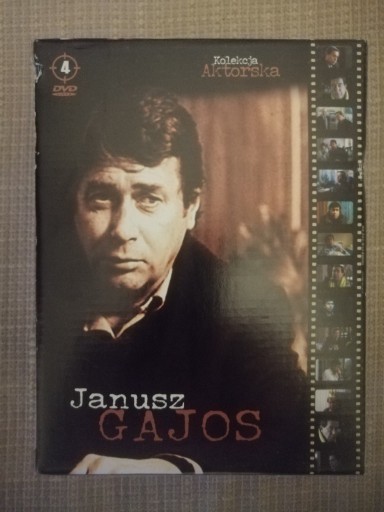 Zdjęcie oferty: Janusz GAJOS Kolekcja 4xdvd nowy